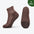 Wide non-binding Bamboo diabetic socks, seamless toe, air vent with cushion sole, 6 pairs