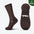 Mens Dress Moisture Wicking Bamboo Socks, 2 Pairs