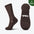 Mens Dress Moisture Wicking Bamboo Socks, 6 Pairs
