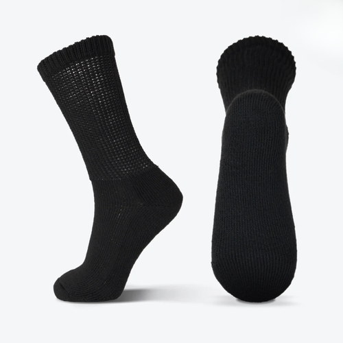 Twelve pairs of non-binding socks, gift boxed