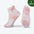 Tie-dye Wide non-binding Bamboo diabetic socks, seamless toe, air vent with cushion sole, 2 pairs