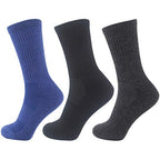MD Merino Wool Thermal Winter Hiking Crew Socks Cushioned mix pack