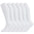 8-15mmHg Cotton Compression Socks 6Paris Knee High for Sports Travel Nurse