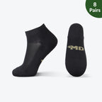 Unisex Premium Ultra Soft Bamboo Socks, 8 Pairs