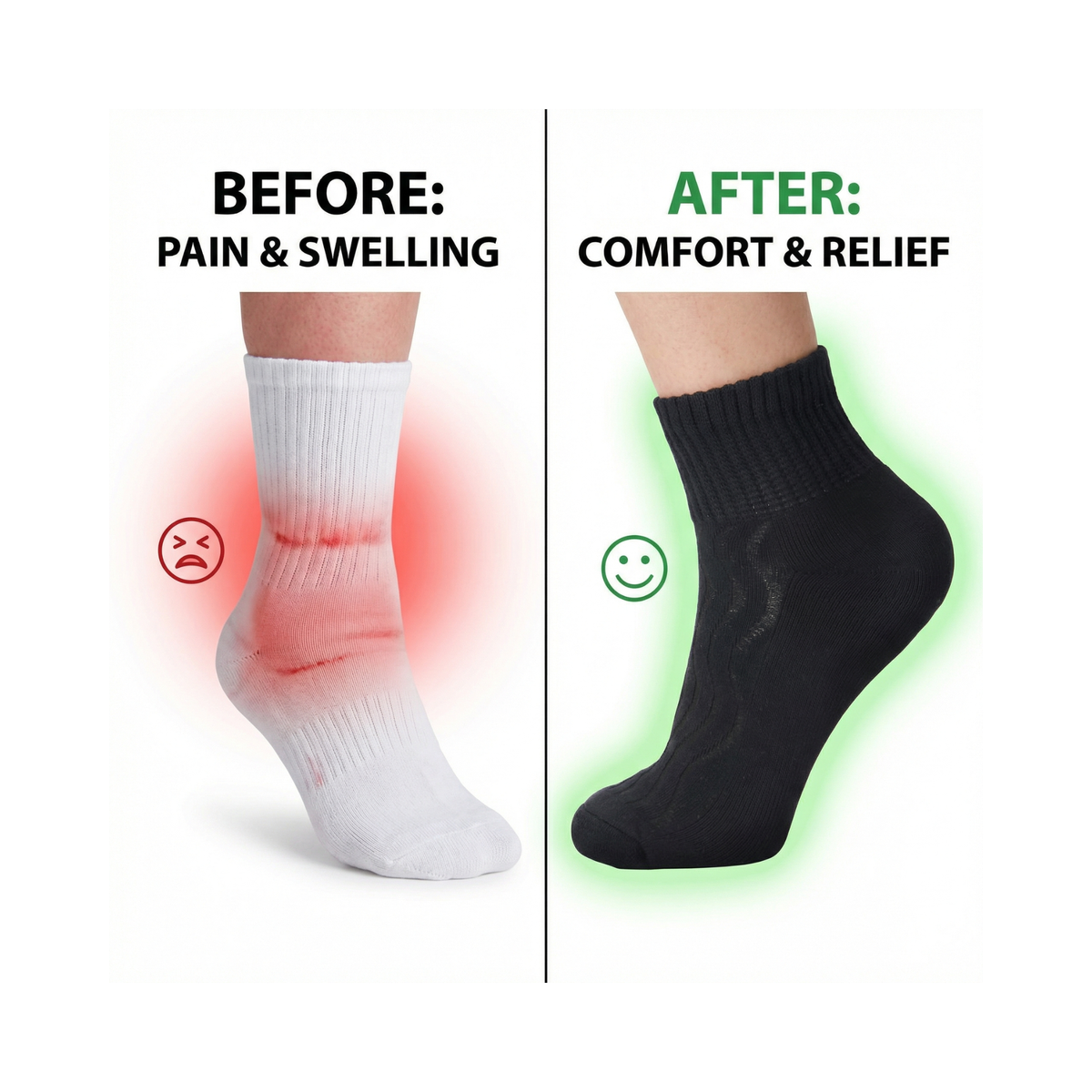 Socks that don't squeeze.