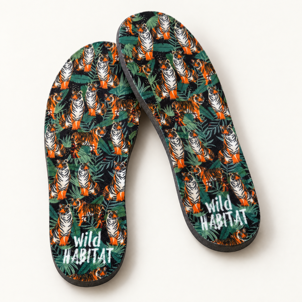 Wild Habitat × Comfort-Fresh Printed Insoles