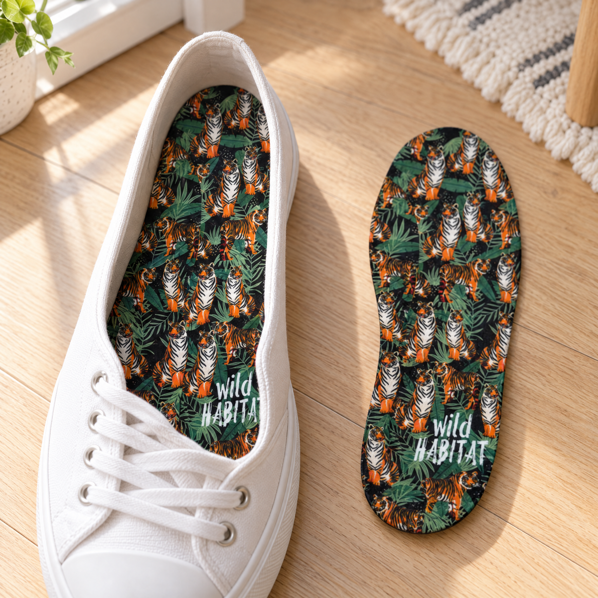 Wild Habitat × Comfort-Fresh Printed Insoles