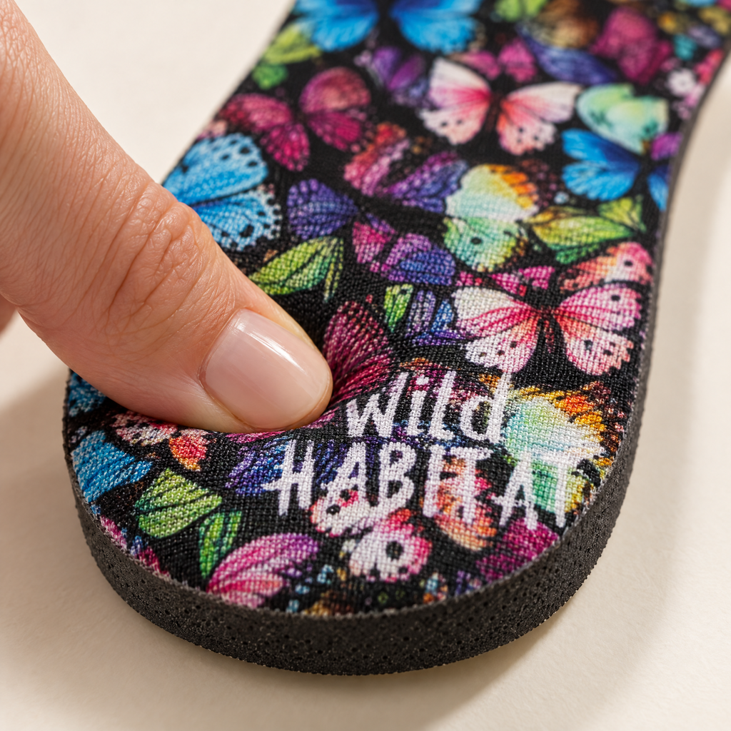 Wild Habitat × Comfort-Fresh Printed Insoles
