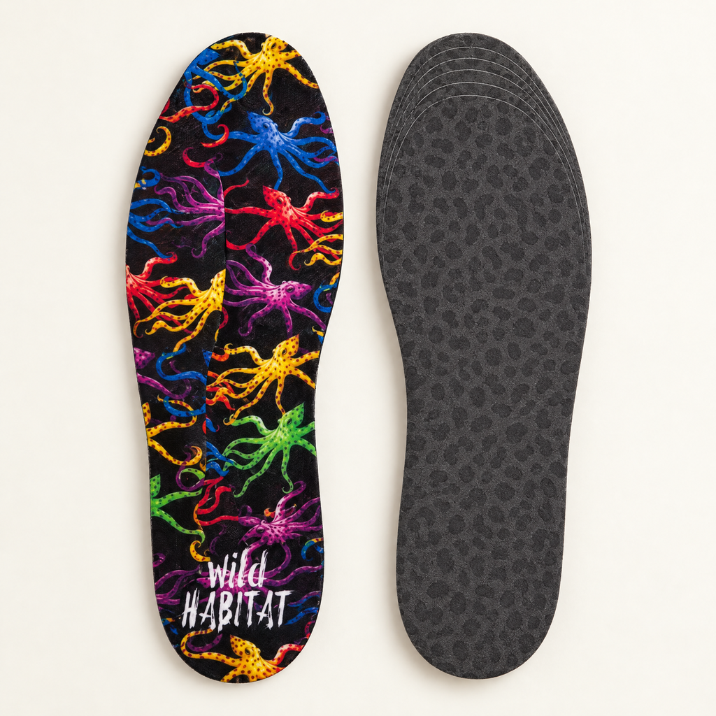 Wild Habitat × Comfort-Fresh Printed Insoles