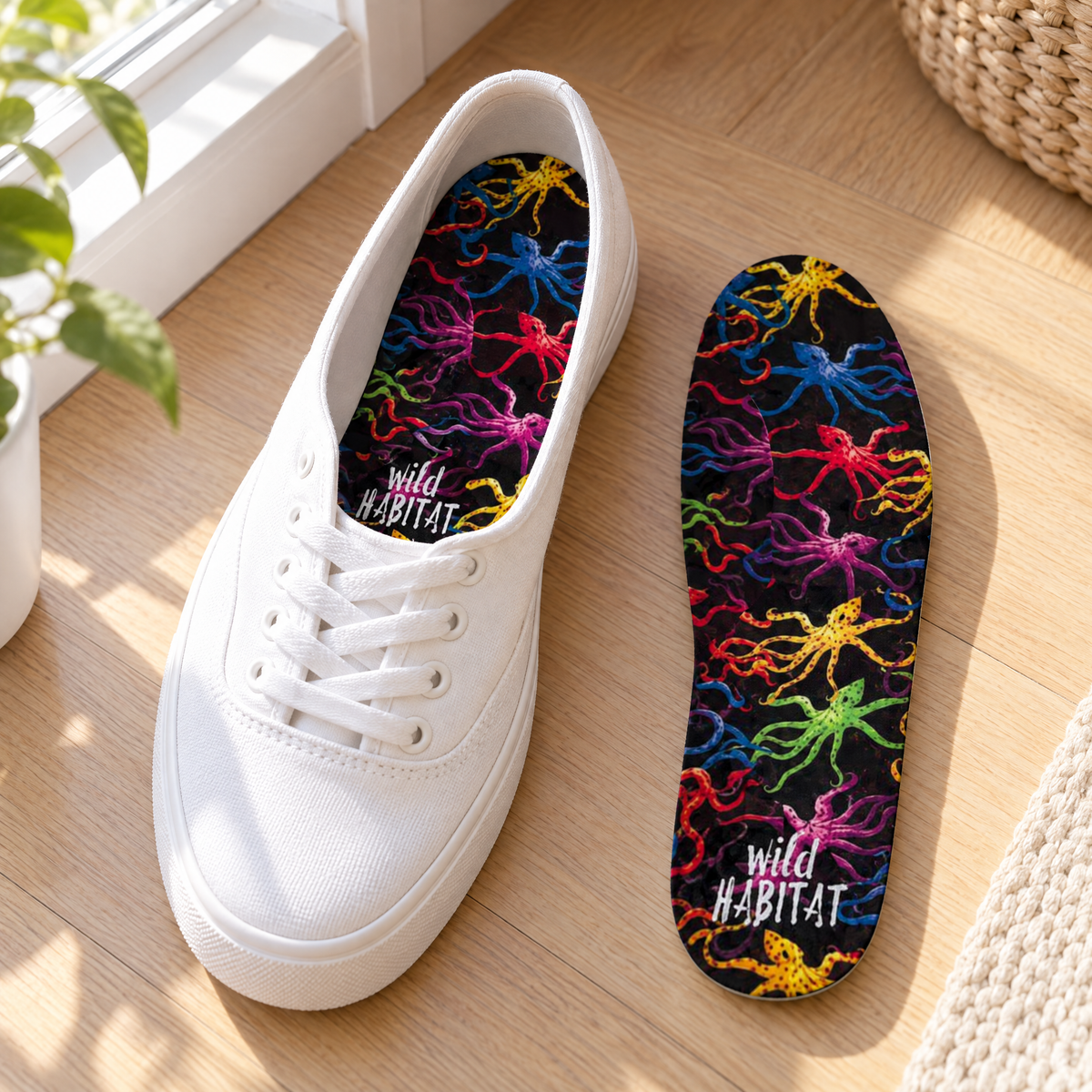 Wild Habitat × Comfort-Fresh Printed Insoles