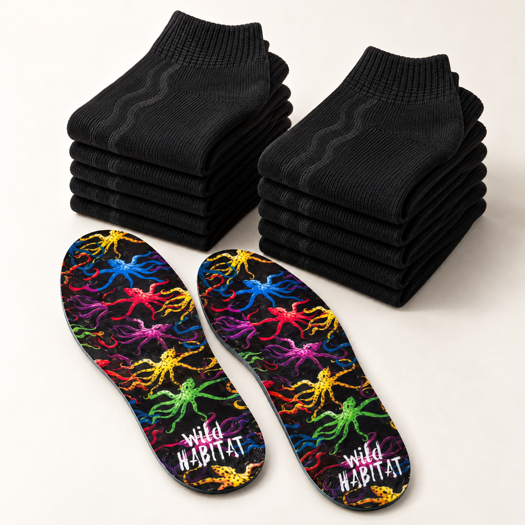 Wild Habitat × Comfort-Fresh Printed Insoles