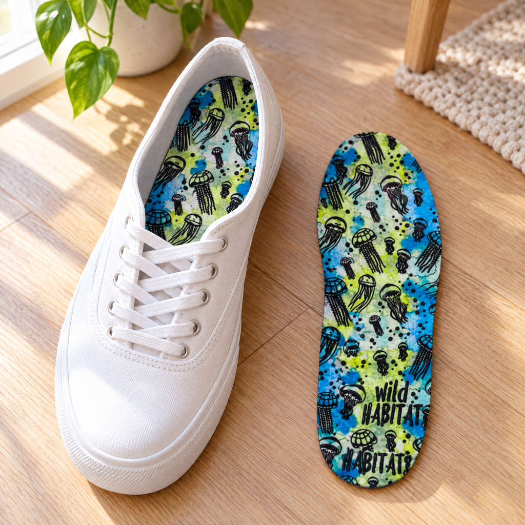 Wild Habitat × Comfort-Fresh Printed Insoles