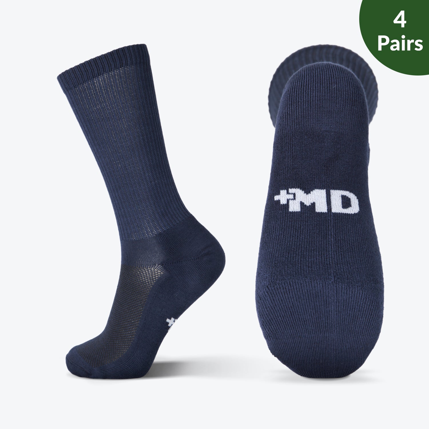 Gentle Grip Bamboo Comfort Socks - Blue Jay (3 pairs) – Jack In
