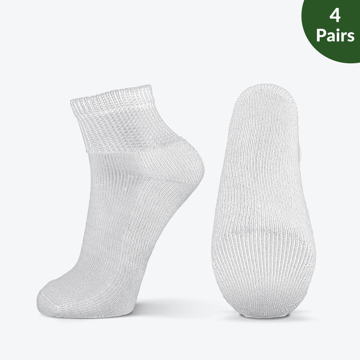 Ankle Socks Non Binding Top for Swollen Feet 4 Paris
