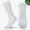 Wide non-binding  crew seamless toe Bamboo socks, air vent with cushion sole, 8 pairs