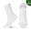 Breathable Cotton Diabetic Socks, with Seamless Toe and Cushion Sole 8 Pack