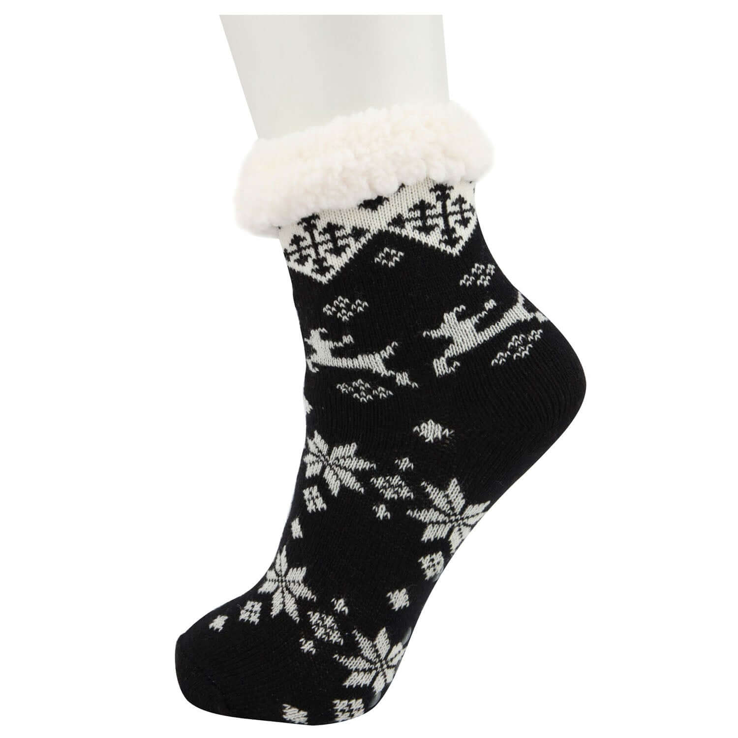 AAS Slipper Fleece-lined Cozy Socks Christmas Gifts -  - Comfort-fresh.com