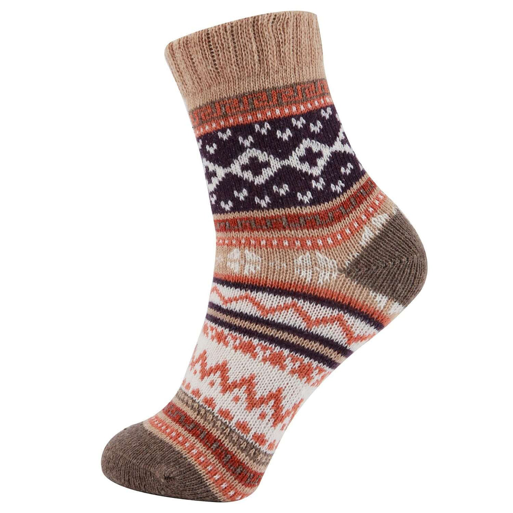 AAS Fun Colorful Wool Warm Knitting Socks Christmas - Wool Socks - Comfort-fresh.com