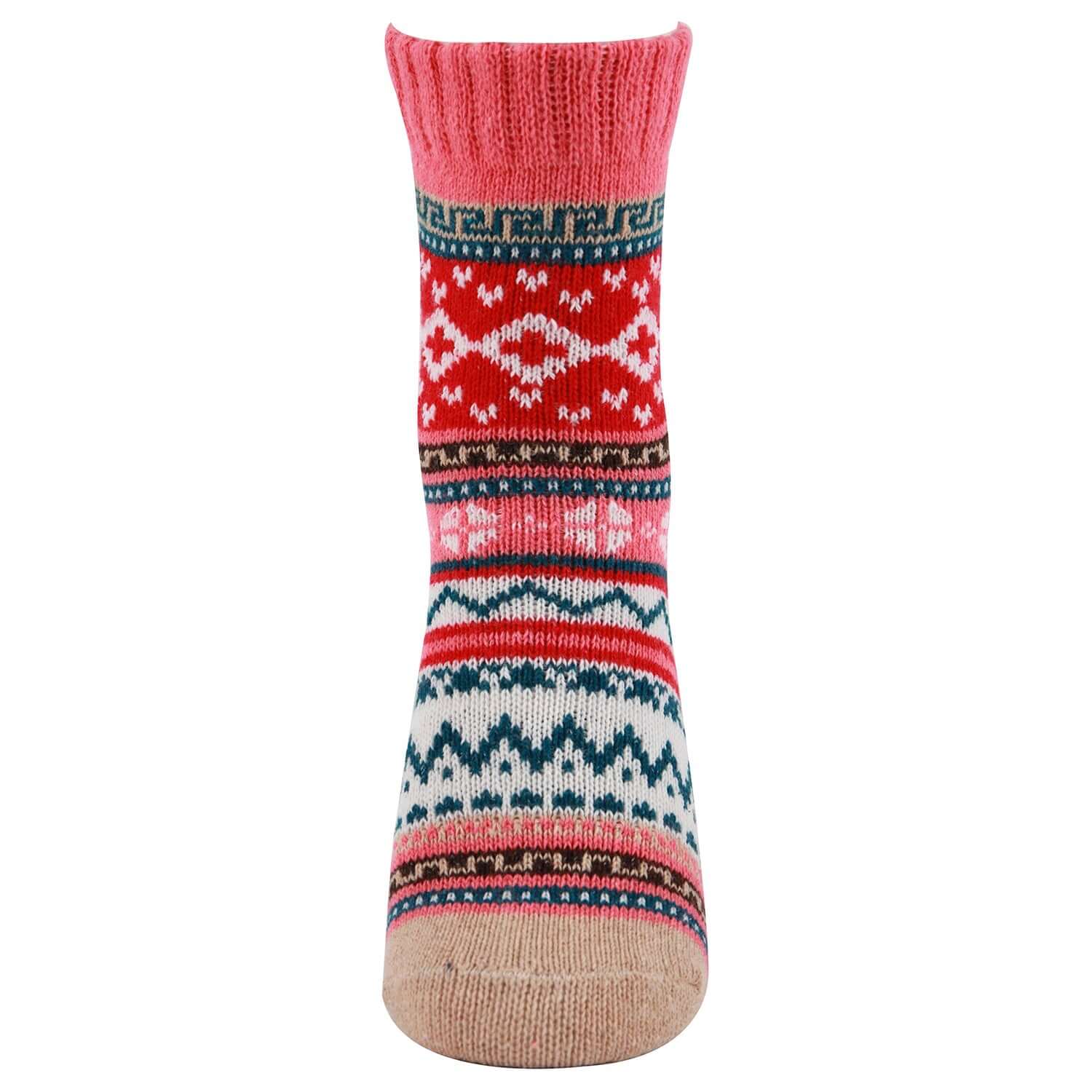 AAS Fun Colorful Wool Warm Knitting Socks Christmas - Wool Socks - Comfort-fresh.com