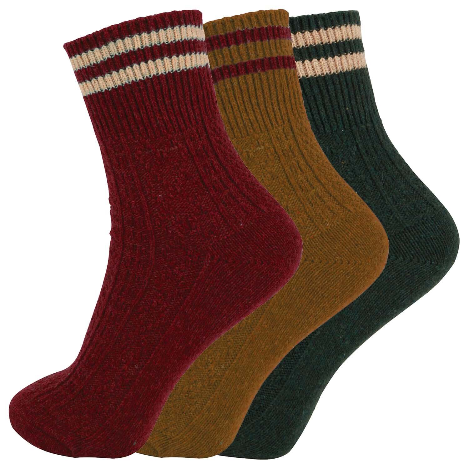 AAS Fun Colorful Wool Knitting Socks Christmas Gifts - Wool Socks - Comfort-fresh.com