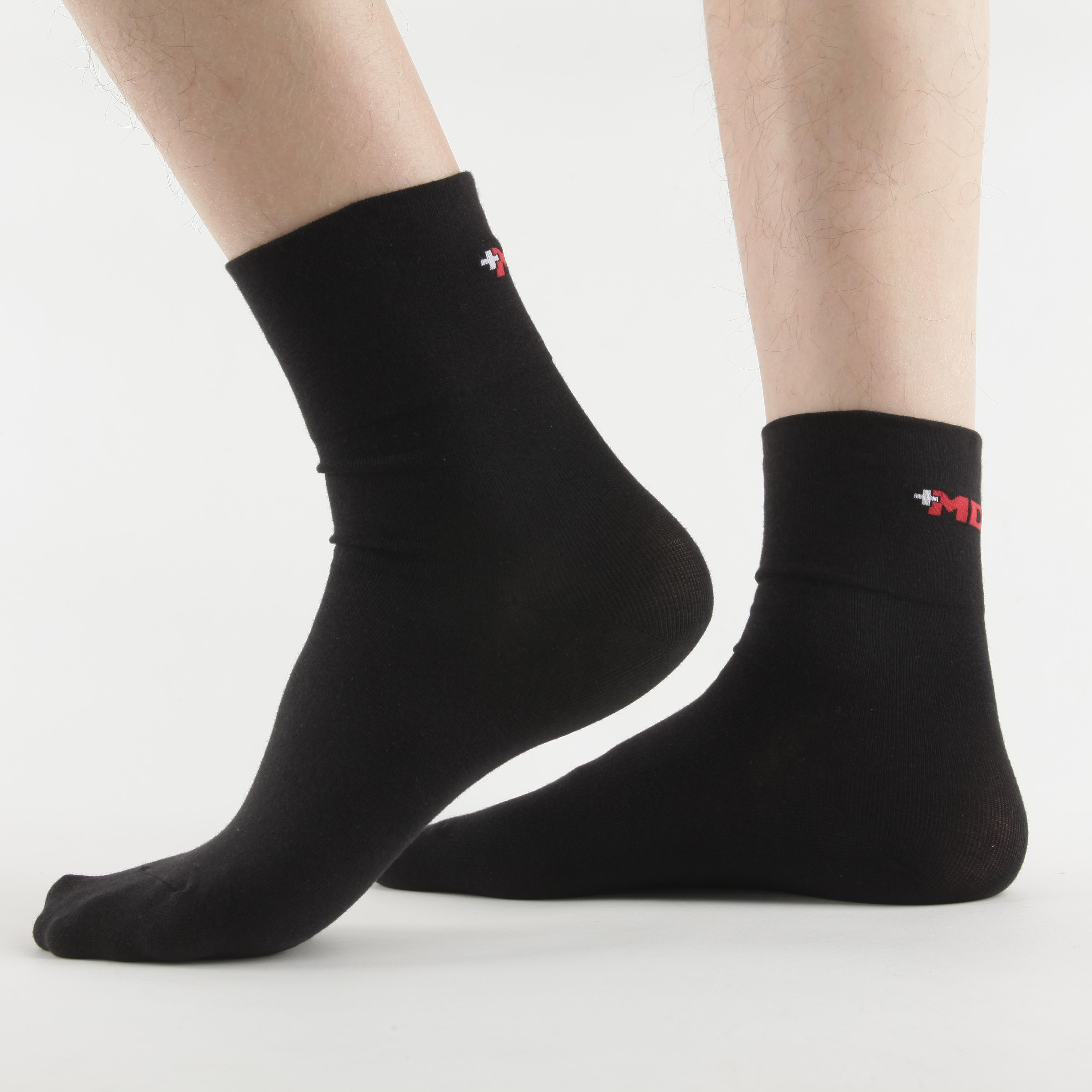 Cotton Crew Thin Socks, Ultimate comfort, 4 Pairs - md-diab