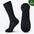 Wide non-binding  crew seamless toe Bamboo socks, air vent with cushion sole, 6 pairs