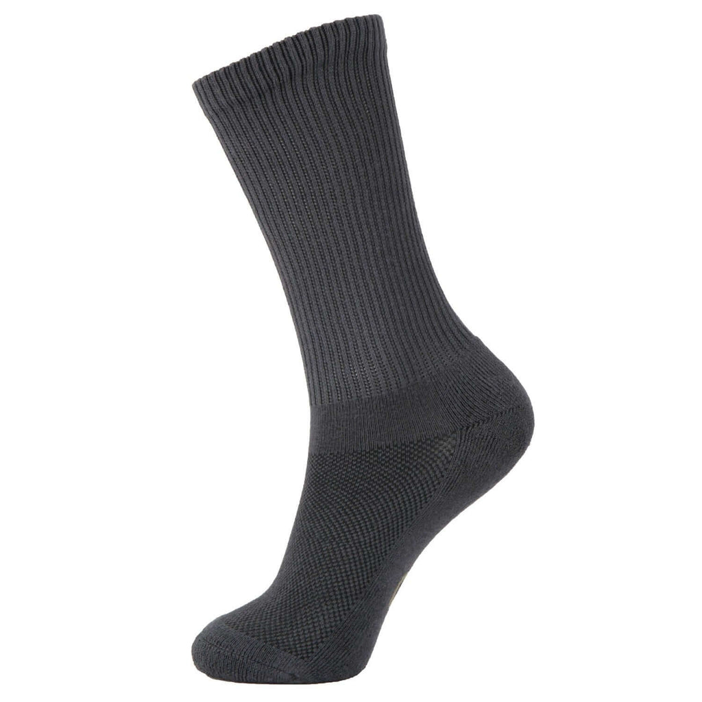 MD Soft Wicking Bamboo Socks Crew (2 Pairs) - md-diab