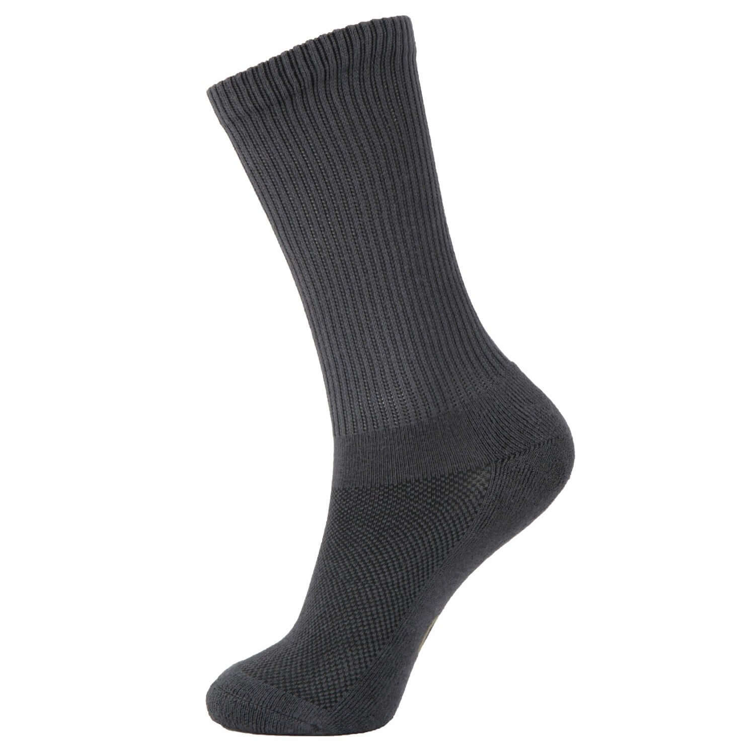 MD Soft Wicking Bamboo Socks Crew (2 Pairs) - md-diab