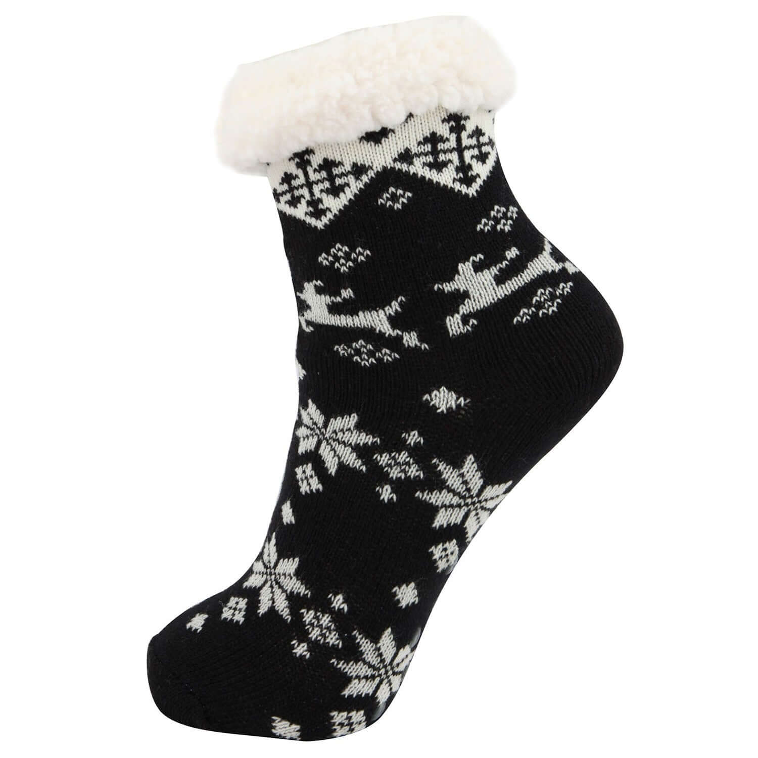 AAS Slipper Fleece-lined Cozy Socks Christmas Gifts -  - Comfort-fresh.com