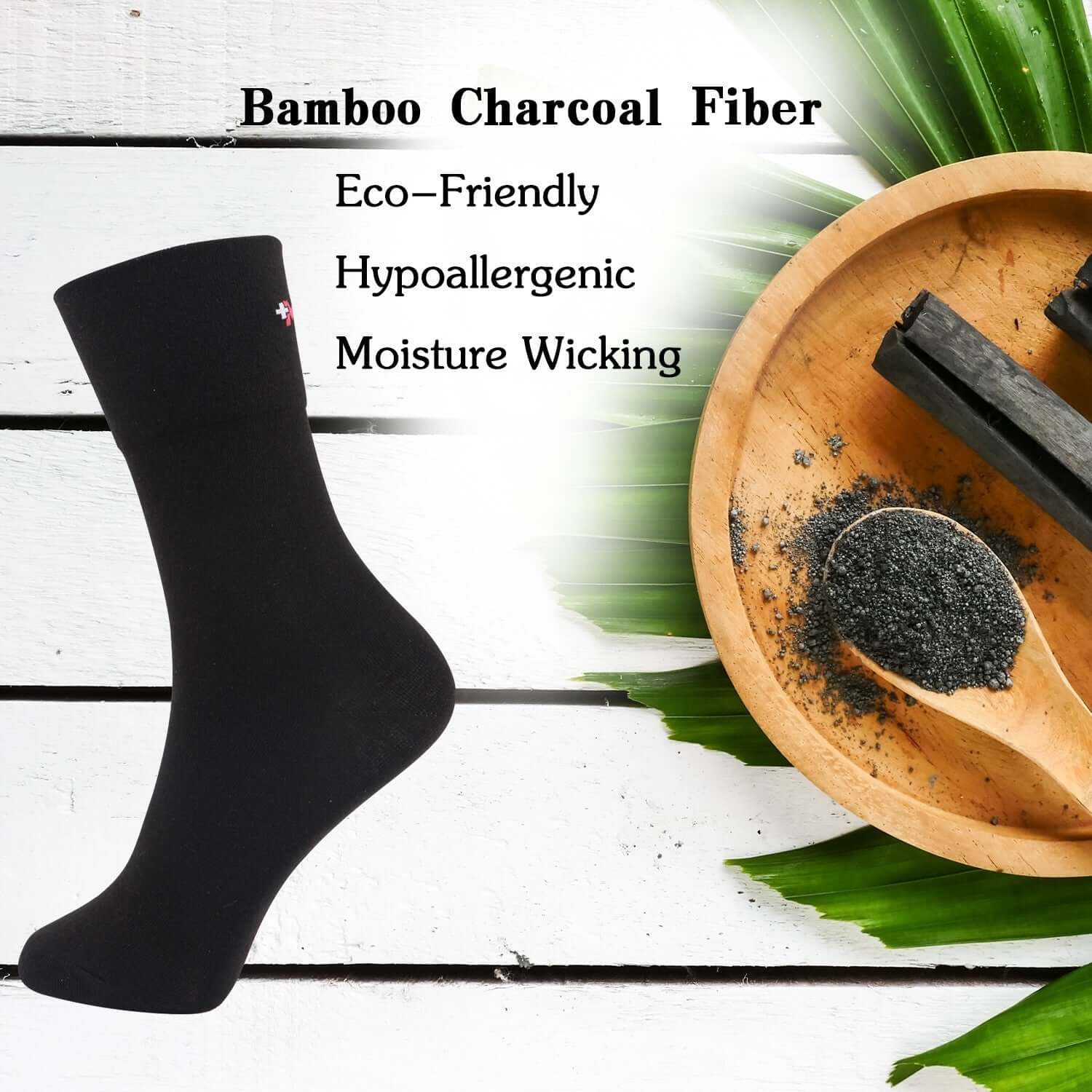 MD Breathable Bamboo Ankle Socks Absorbing Sweat.