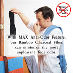 MD Breathable Bamboo Ankle Socks Absorbing Sweat.