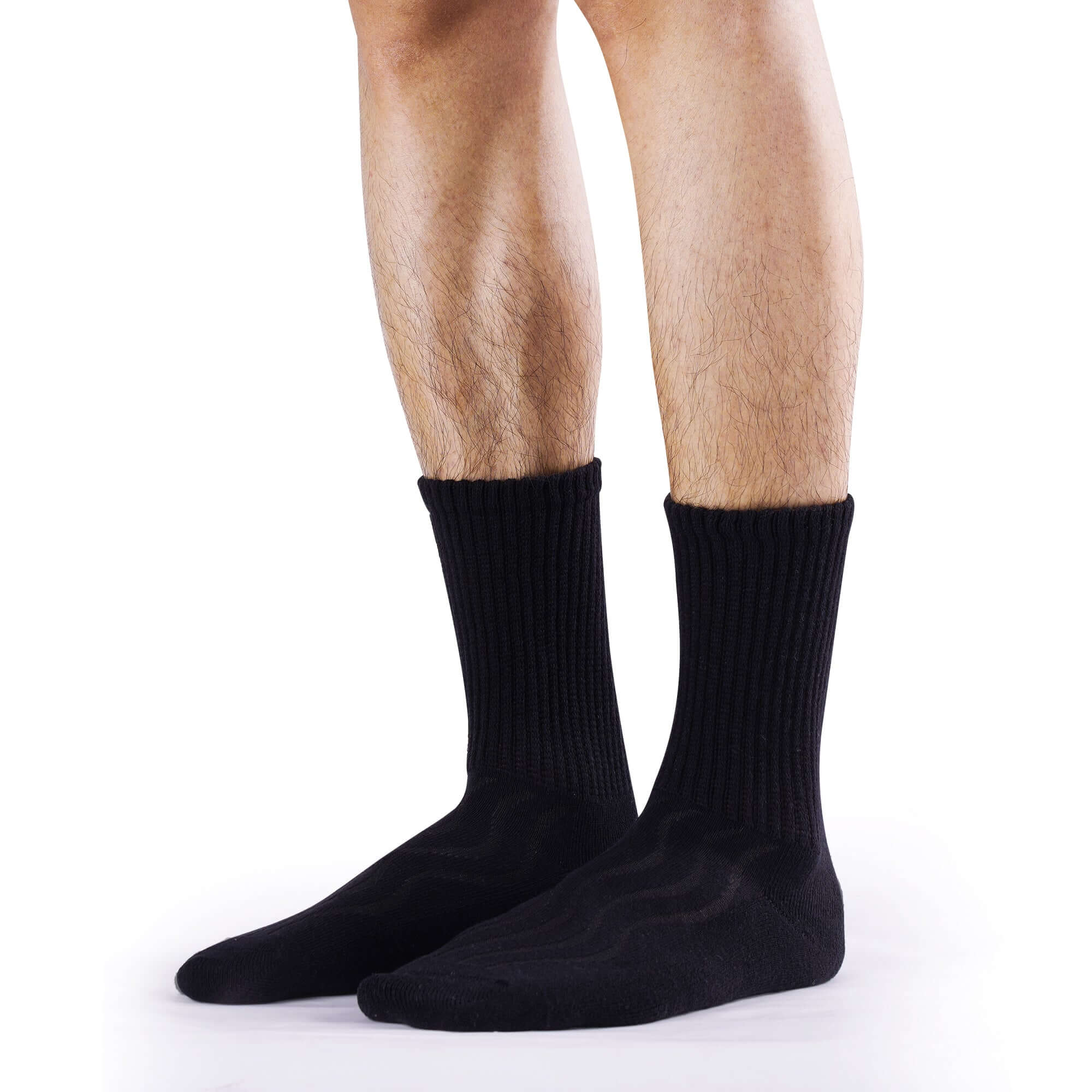 Cushion sole Diabetic Cotton Socks with air vent, 8 pairs - md-diab