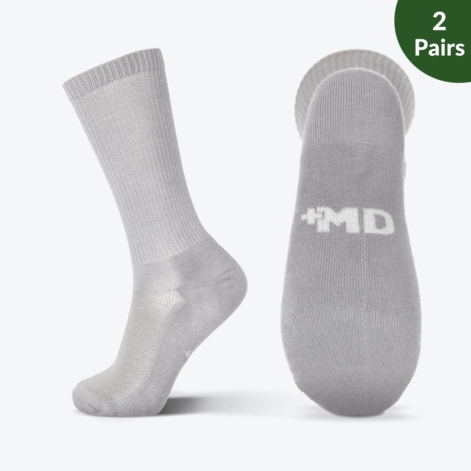 Mens Dress Moisture Wicking Bamboo Socks, 2 Pairs