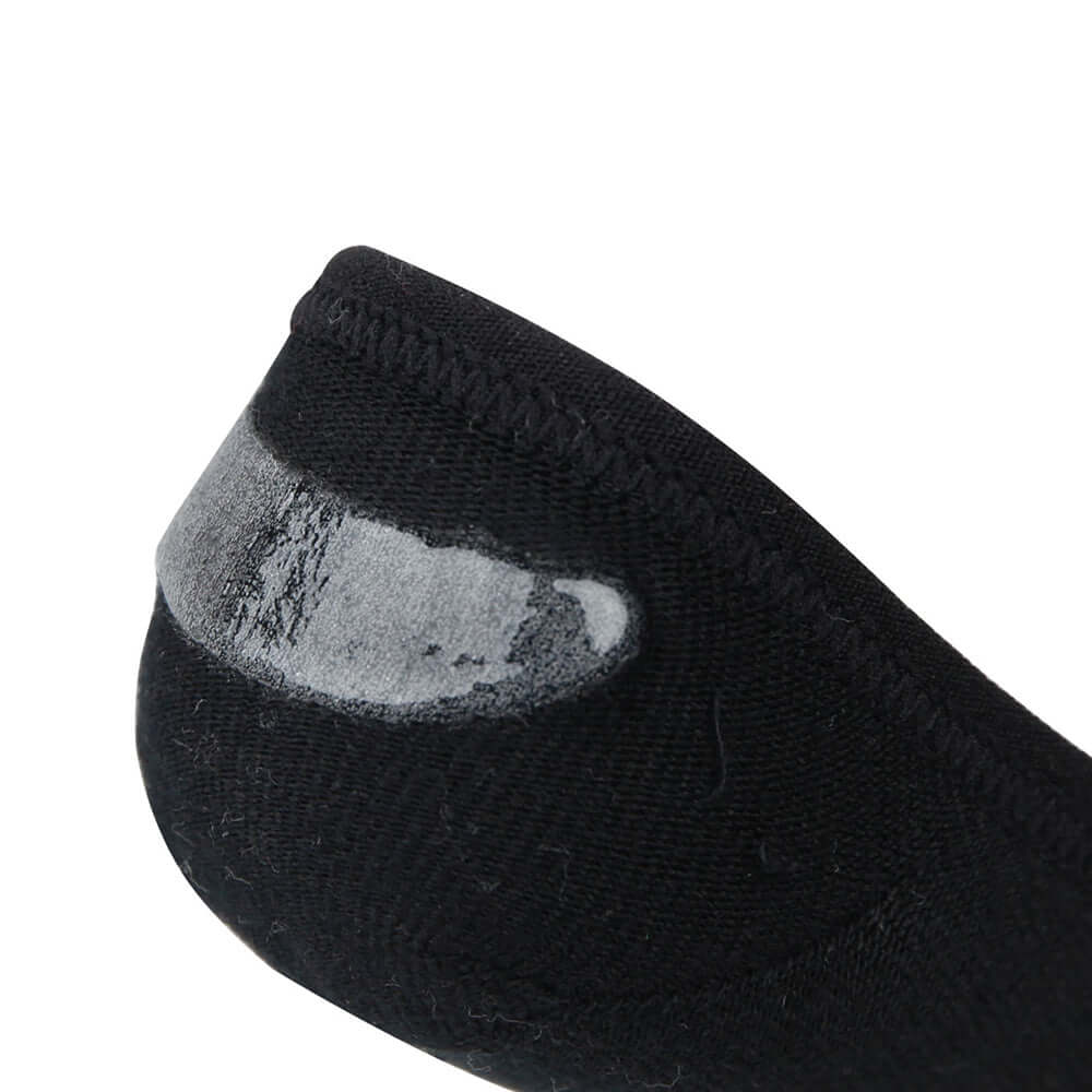 Indian Style Bamboo Liner Socks, Non Slip, 4 Pairs - md-diab