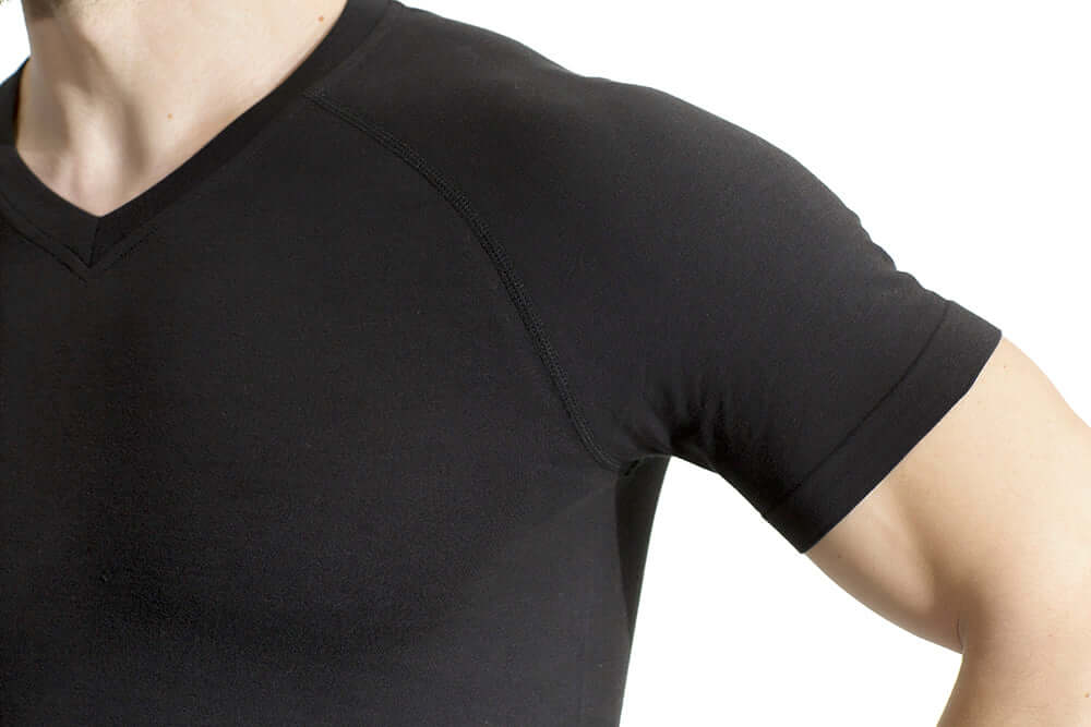 Mens Sport Cotton V-neck Tshirt - md-diab