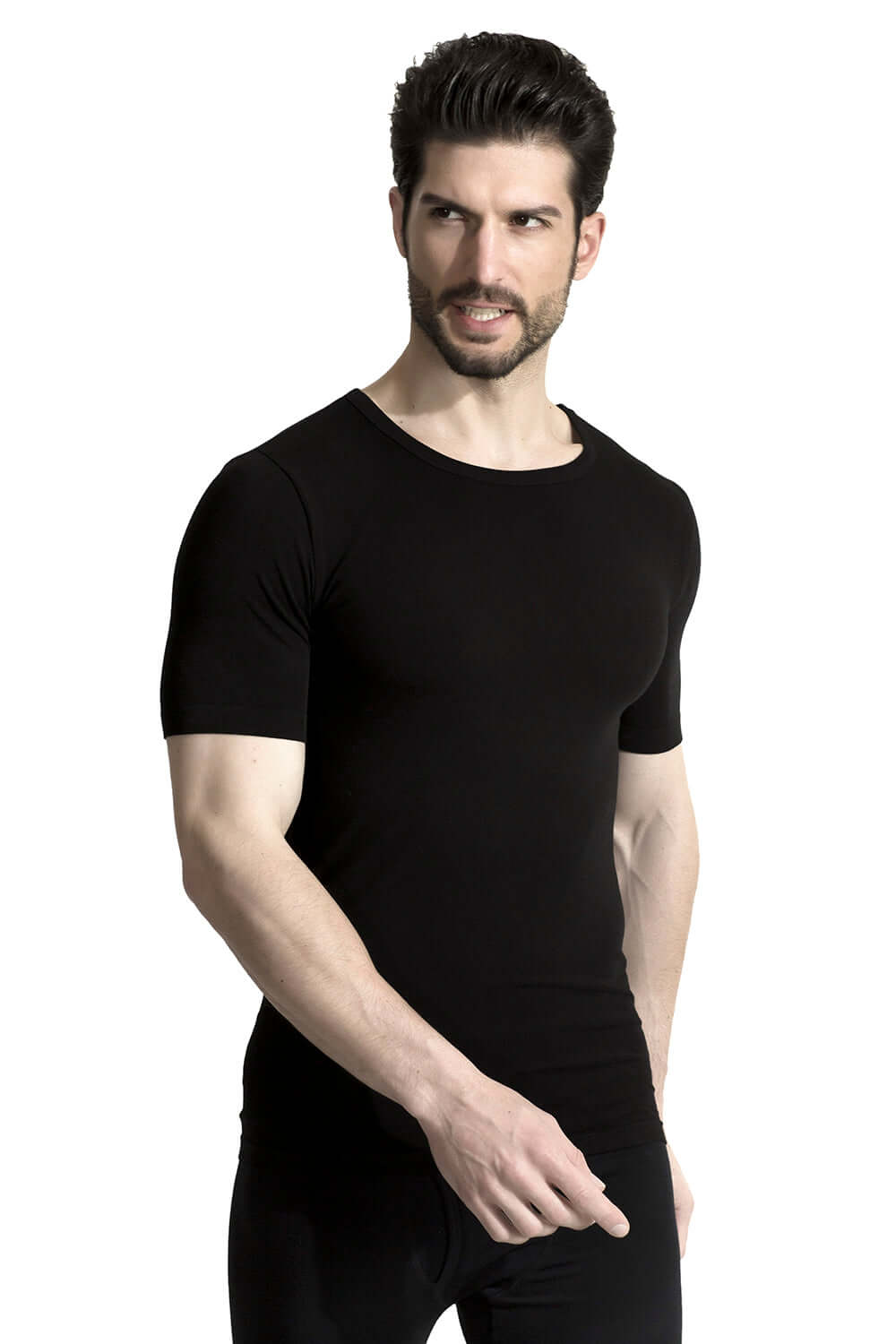 Mens Cotton Crew Neck Tshirt - md-diab