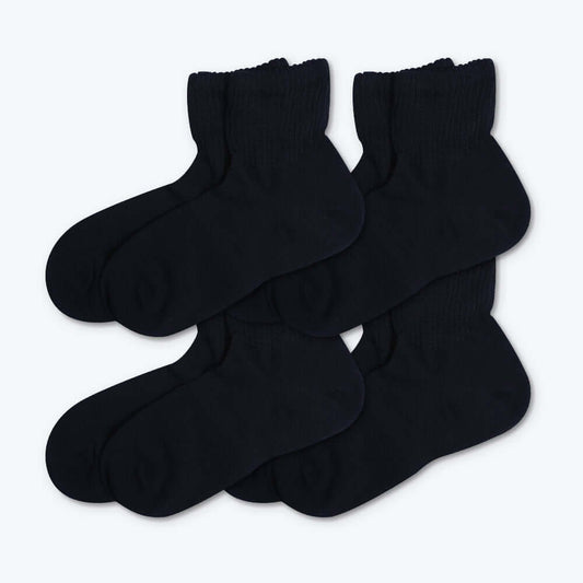 Moisture Wicking Diabetic Ankle Thin Bamboo Socks, 4 Pairs - md-diab