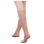 Medical Compression Socks Microfiber Graduated 15-20 mmHg Knee High 1 Pack - md-diab