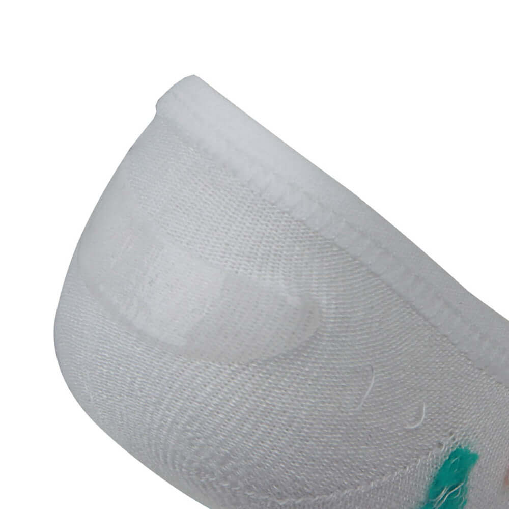 Shredded Flowers, Bamboo No Show Liner Socks Non Slip, 4 Pairs - md-diab