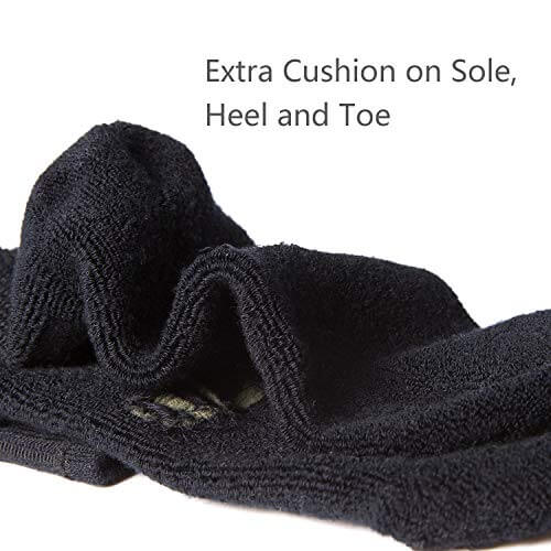 Ultra Soft Unisex Anti-bacterial Bamboo Crew Socks, 6 Pairs - md-diab