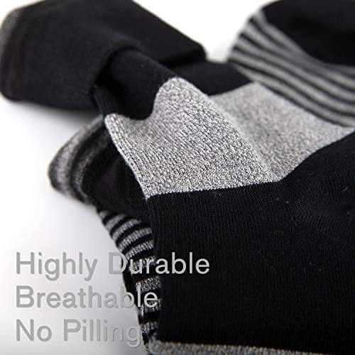 Bamboo Patterned Business Crew Socks Mens 6packs - md-diab