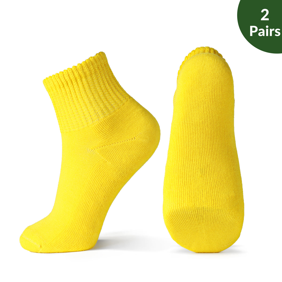 Non-Binding Bamboo Diabetic Socks Morandi Color Series 2Pairs