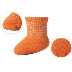 Comfort-Fresh 6pack 0-6 Months Baby Bamboo Colorful Socks - md-diab