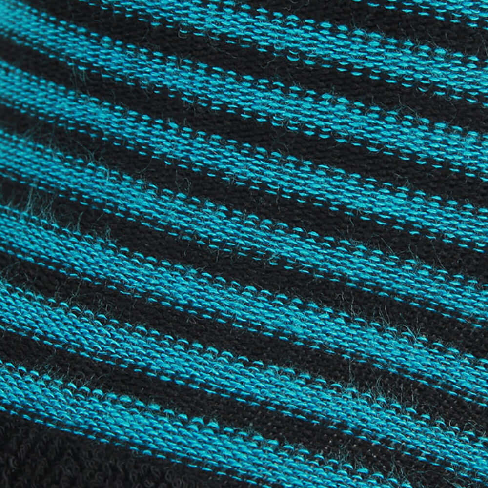 Striped Design, Bamboo Crew Dress Socks Cushioned, 4 Pairs - md-diab