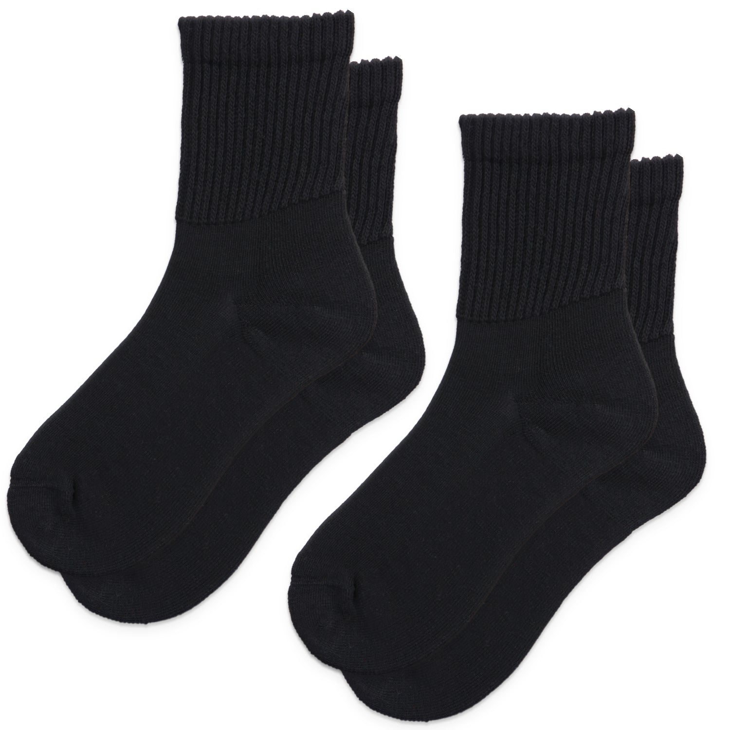 Comfort-Fresh Merino Wool Diabetic Socks With Non-Binding 6Pairs