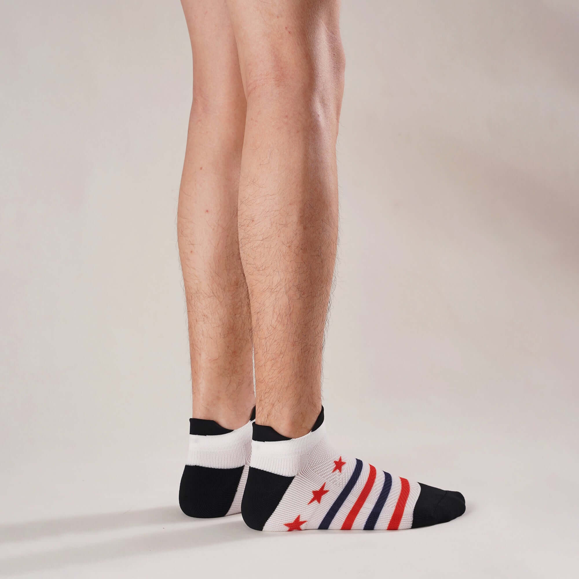 USA American Flag Socks Patriotic No Show Socks for Men/Women Striped Stars Socks Gift, 4 Pack - md-diab