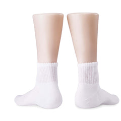 Moisture Wicking Diabetic Ankle Thin Bamboo Socks, 4 Pairs - md-diab