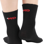 Cotton Crew Thin Socks, Ultimate comfort, 4 Pairs - md-diab
