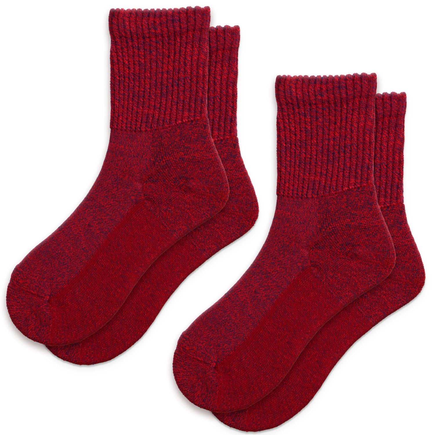 Comfort-Fresh Merino Wool Diabetic Socks With Non-Binding 6Pairs