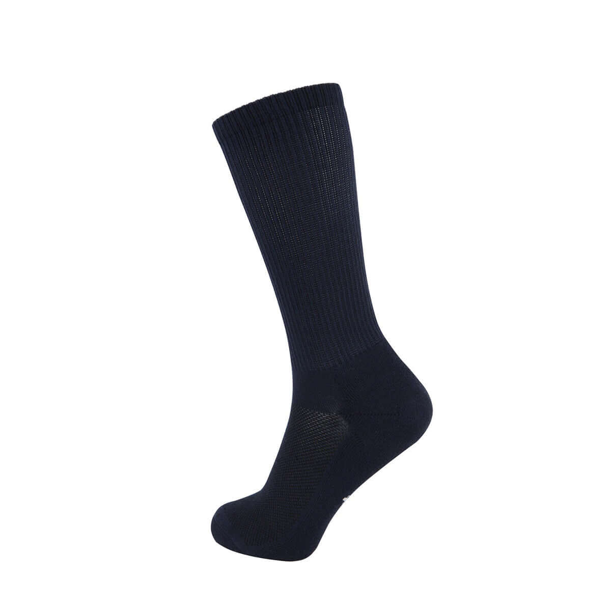 MD Mesh Antibacterial Bamboo Crew Socks Colorful, Lightgrey - md-diab